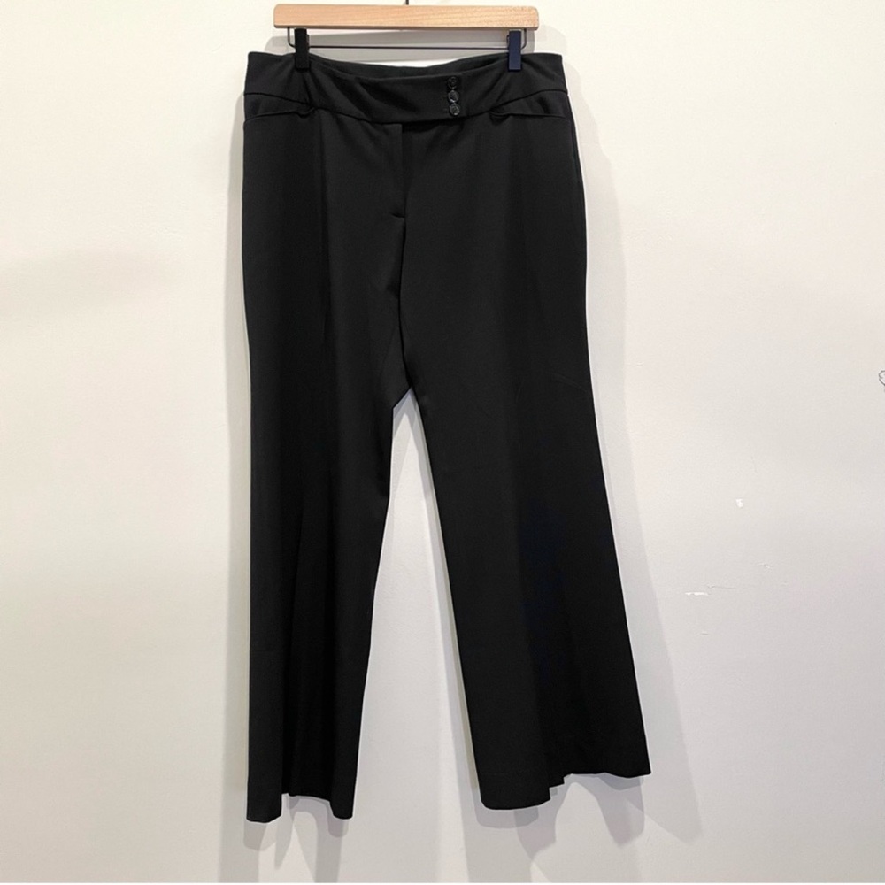2/$45 all $30 Pants. GUC WHBM Women’s Size 12 S Legacy Flare Leg Black Pants.